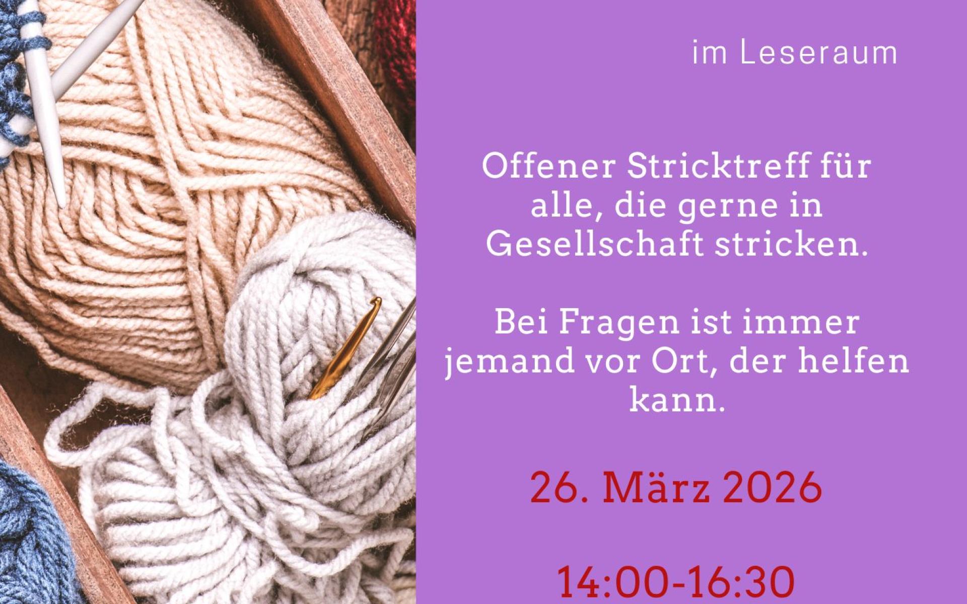 Offener Maschentreff